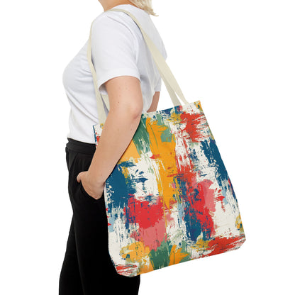Paint Splash Palette Tote Bag - Make Every Day a Canvas of Color! Available in 3 sizes.