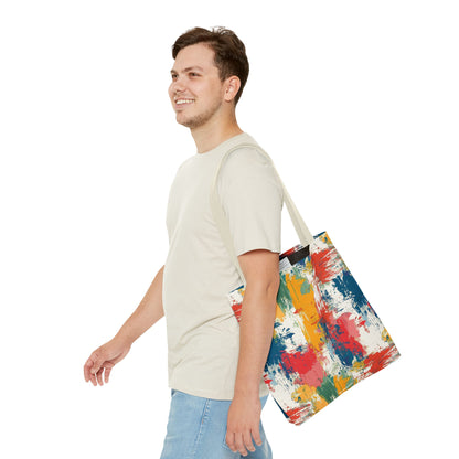 Paint Splash Palette Tote Bag - Make Every Day a Canvas of Color! Available in 3 sizes.