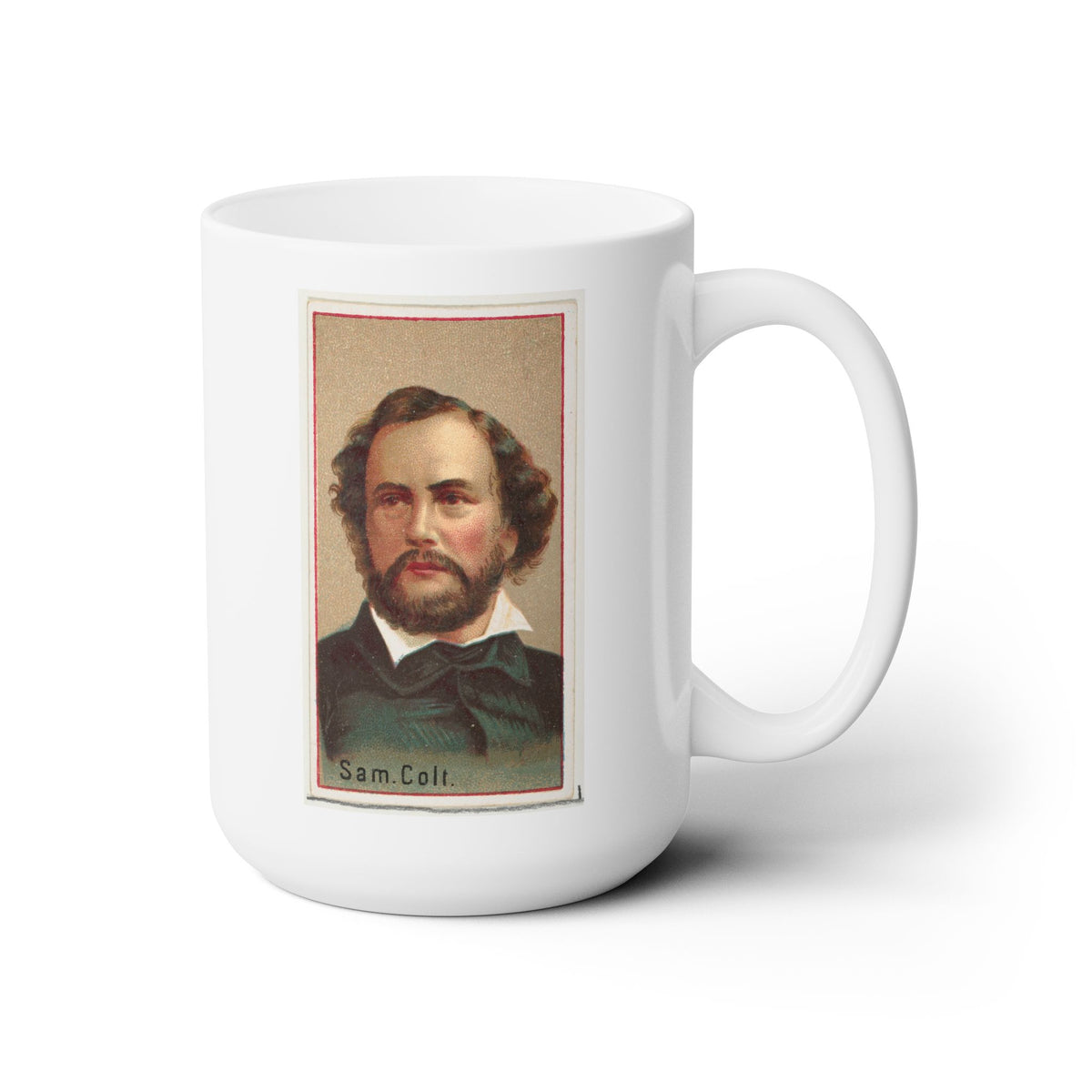 Inventor Series: Samuel Colt Ceramic Mug - 15 oz - Precision-Made Mornings!