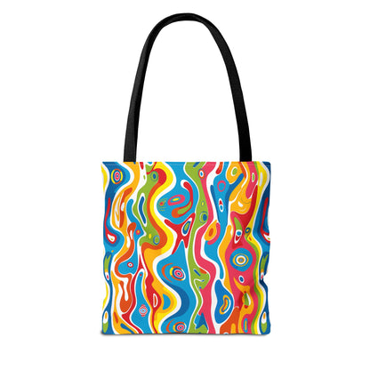 Melting Mirage Tote Bag - Flow Through Life in Artistic Style! Available in 3 sizes.