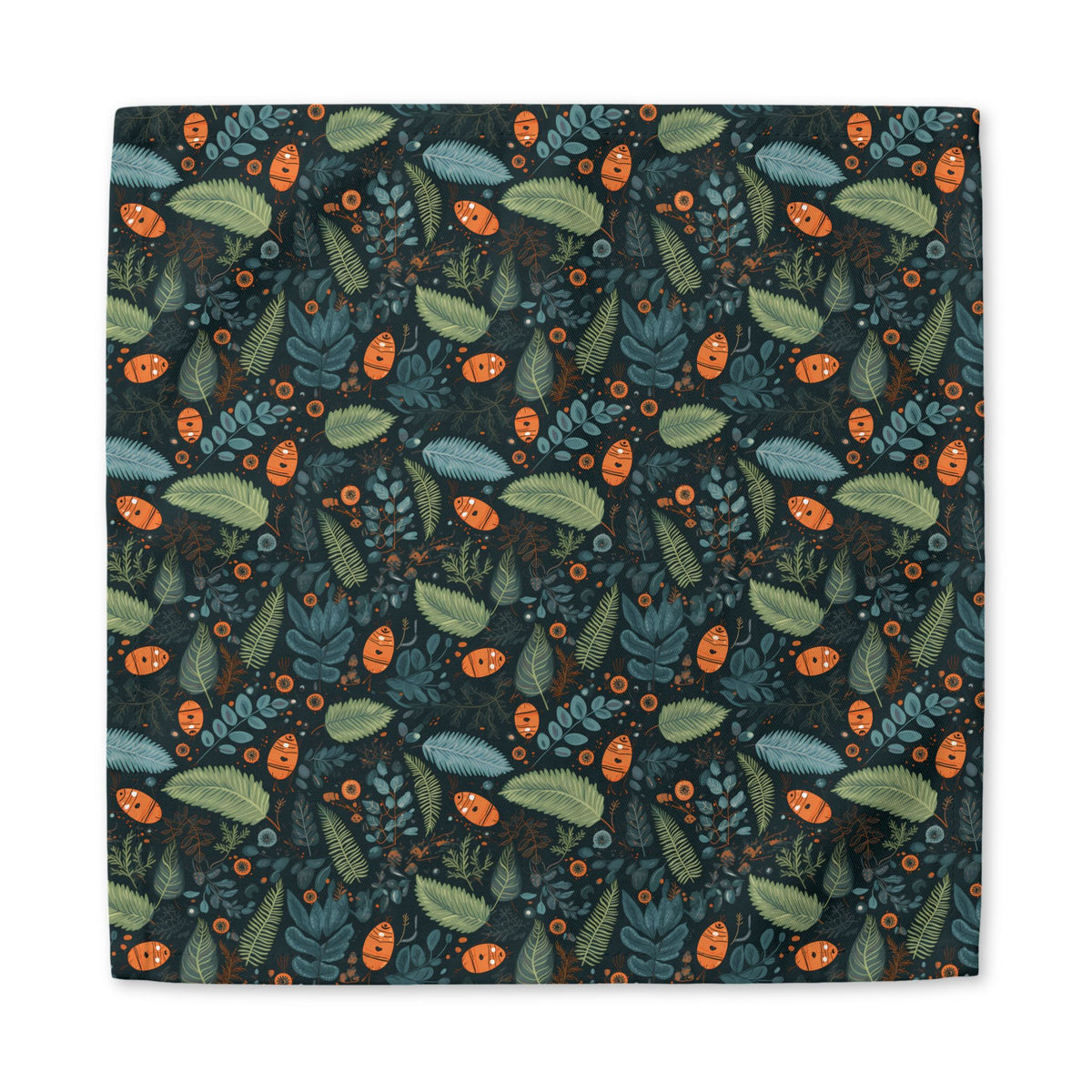Mysterious Ferns cotton twill napkin