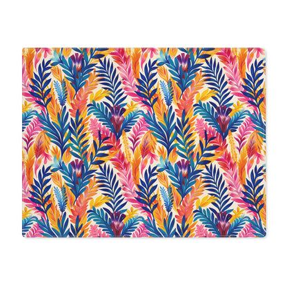 Fern-Tastic Whimsy Placemat - Whimsical Wonders at Your Table – Ferns in Full Bloom! Cotton Twill - 18" x 14"