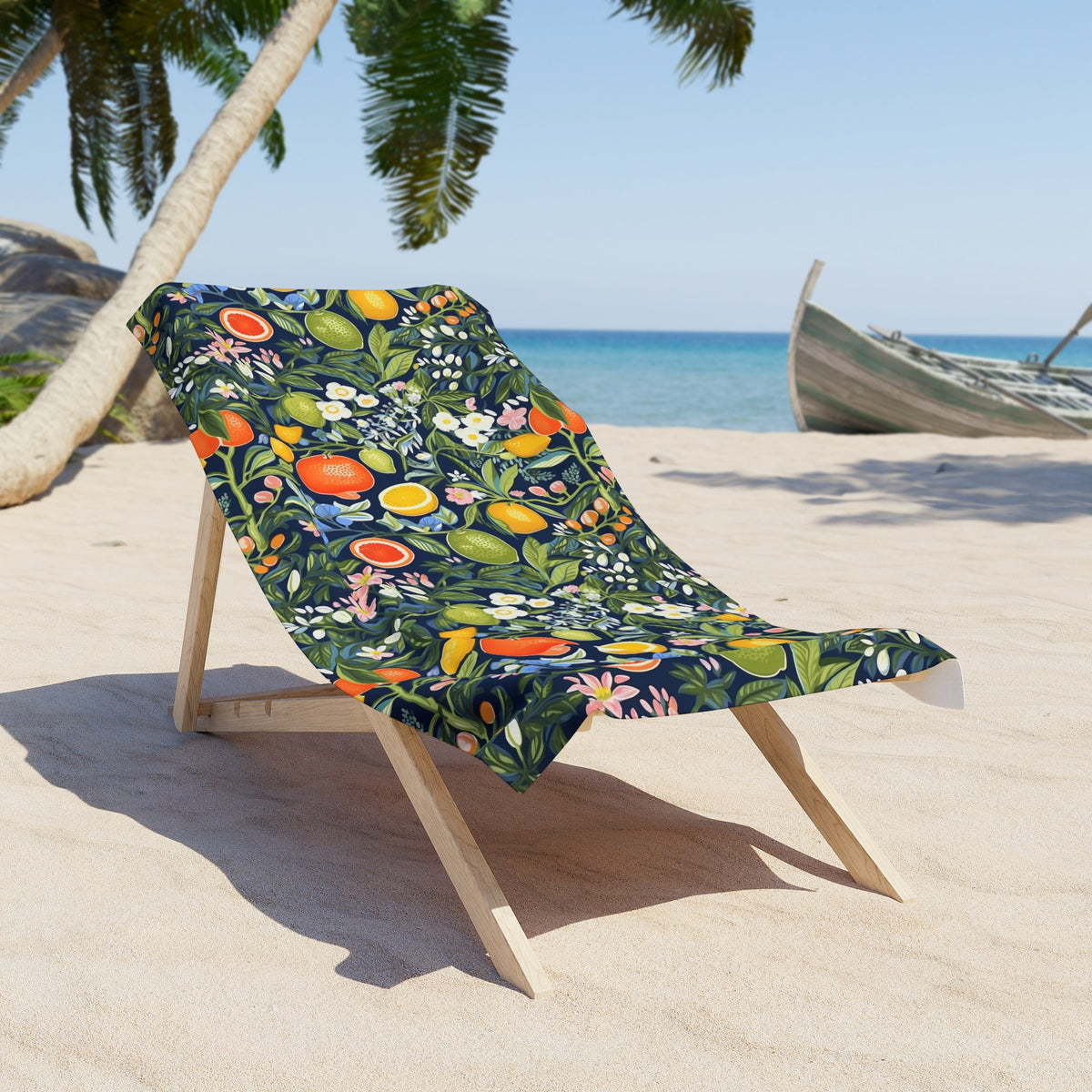Magical Fruitiness Luxurious Beach Towel - Frolic in Fruity Fun! Available in 2 sizes.
