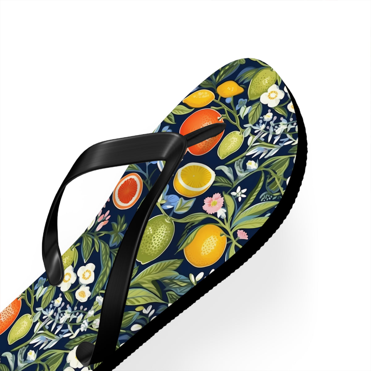 Magical Fruitiness Flip Flops. 5/8" Thick Comfortable Summer or Winter Gym/Sauna Footwear for Men and Women.