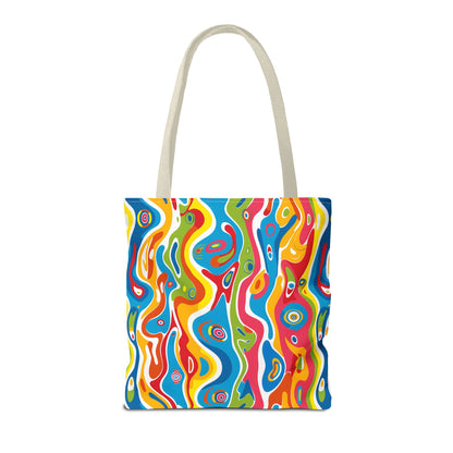 Melting Mirage Tote Bag - Flow Through Life in Artistic Style! Available in 3 sizes.