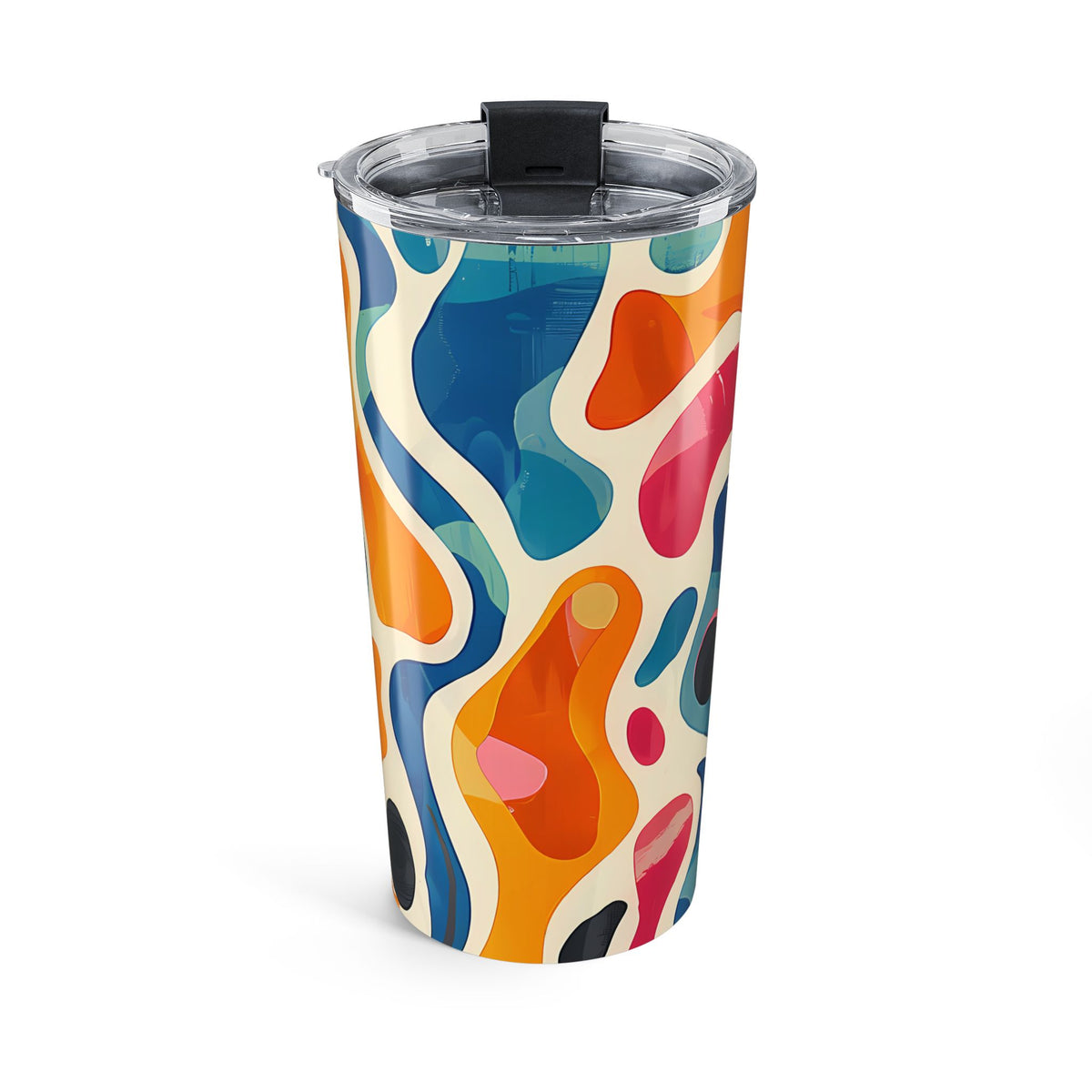 Oceanic Color Splash Insulated Tumbler - 20 oz. Stainless Steel, Glossy Finish