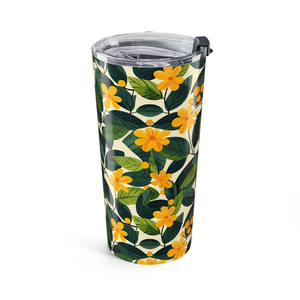 Sunshine Vines Insulated Tumbler - 20 oz. Stainless Steel, Glossy Finish