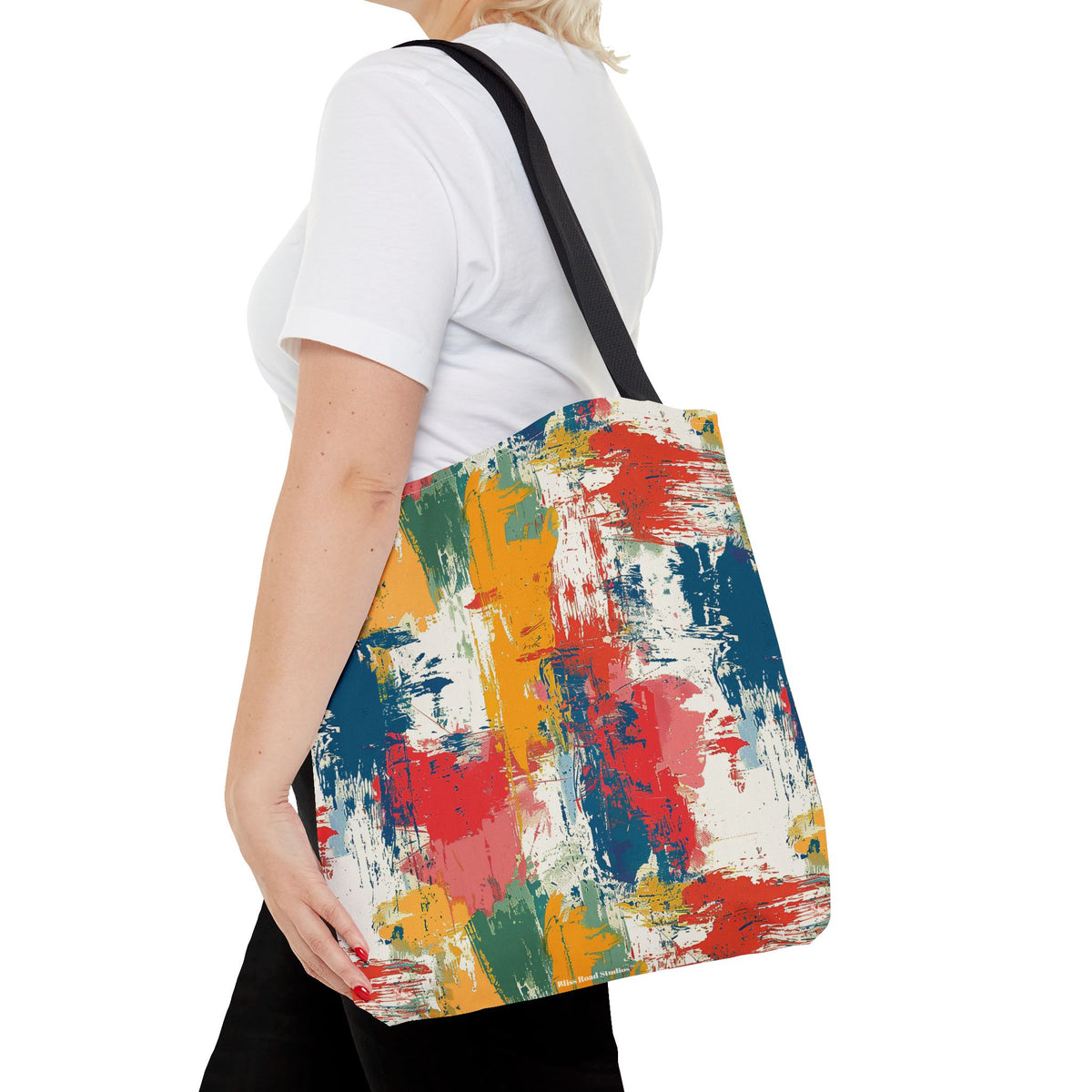 Paint Splash Palette Tote Bag - Make Every Day a Canvas of Color! Available in 3 sizes.