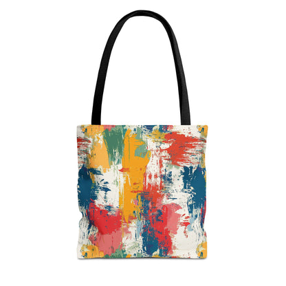 Paint Splash Palette Tote Bag - Make Every Day a Canvas of Color! Available in 3 sizes.