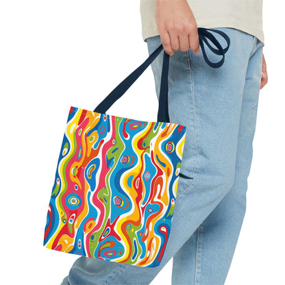 Melting Mirage Tote Bag - Flow Through Life in Artistic Style! Available in 3 sizes.