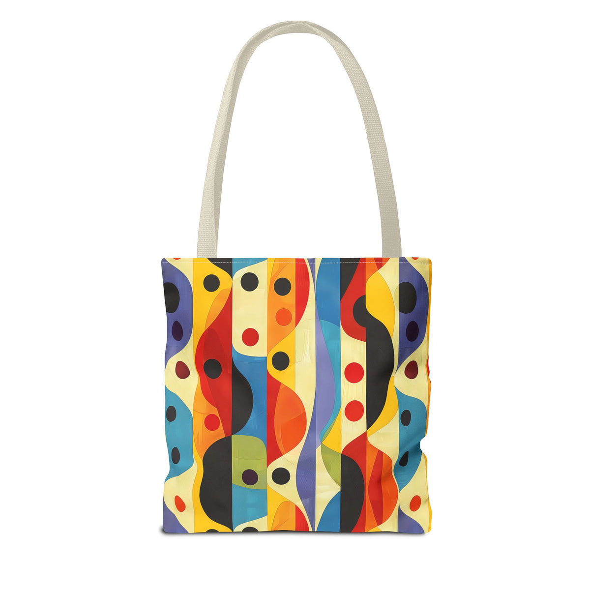 Linear Color Mesa Tote Bag - Travel Boldly, Express Vibrantly! Available in 3 sizes.