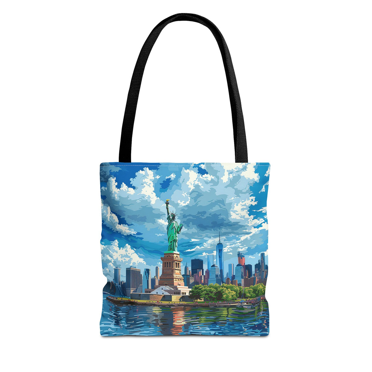Statue of Liberty Tote Bag - Carry the Spirit of Liberty, Wherever You Roam! Available in 3 sizes.