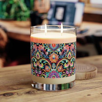 100% Soy Wax Scented Candle - 11 oz. Full Glass, Phthalate-Free & Lead-Free, Three Fragrance Options