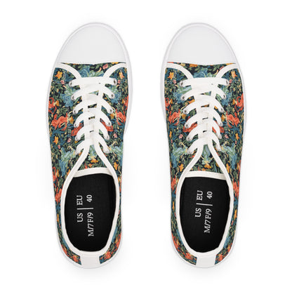 Dance of the Goddesses Ladies' Low Top Sneakers - Let Your Inner Goddess Shine With Every Step!