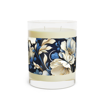 Whitman Floral 100% Soy Wax Scented Candle - 11 oz. Full Glass, Phthalate-Free & Lead-Free, Three Fragrance Options