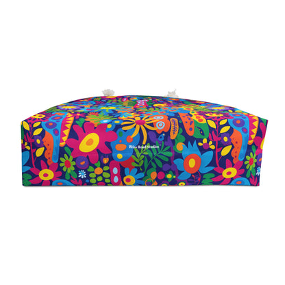 Groovy Garden Weekender Bag - Step into the Groove - Where Retro Vibes Meet Modern Flair!