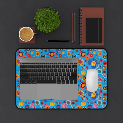 Primordial Sea Life Desk Mat (Desk Pad) - Dive Deep into Creativity! Available in 3 sizes.