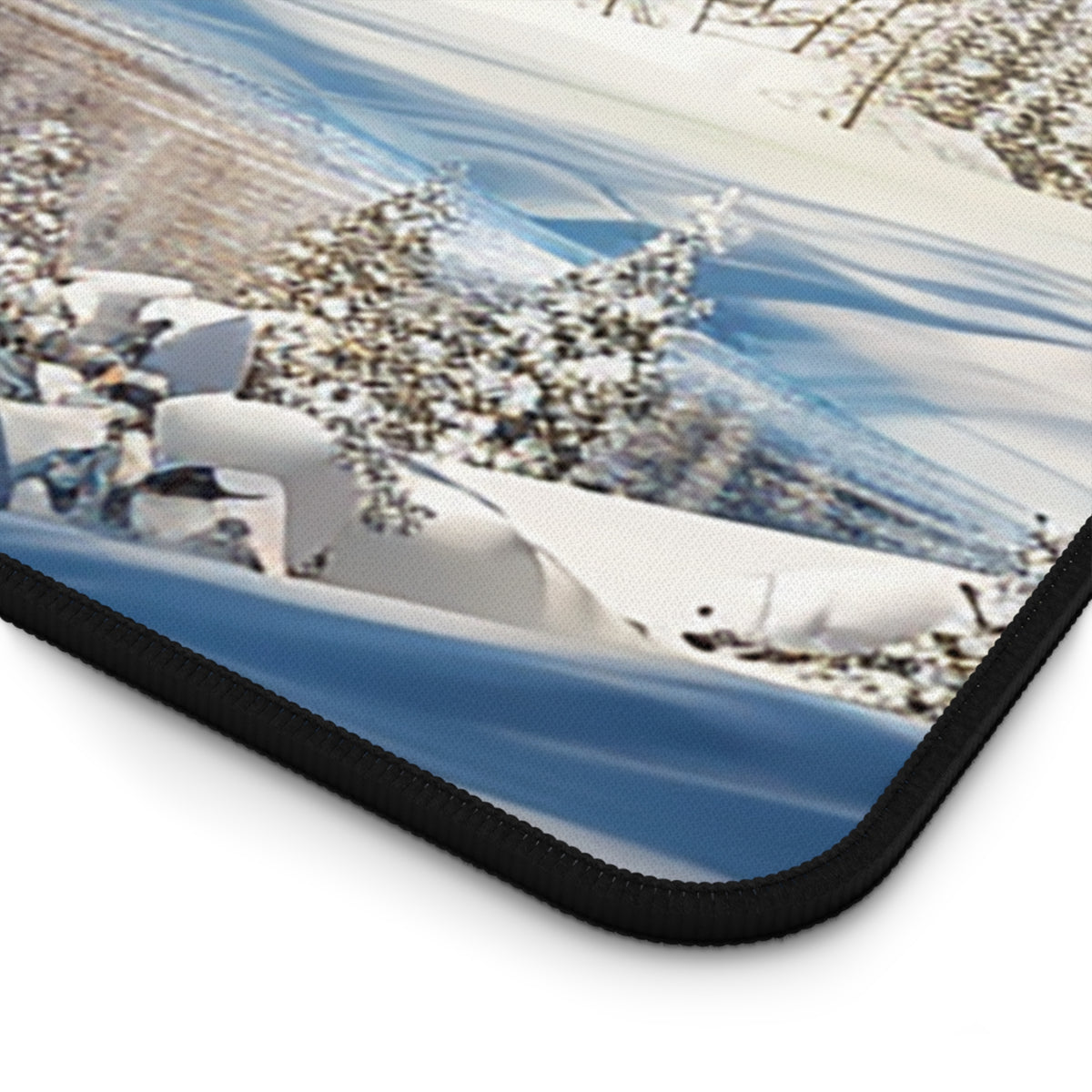 Winter Wonderland Retreat Desk Mat (Desk Pad) - Escape to a Winter Wonderland with Every Task! Available in 3 sizes.