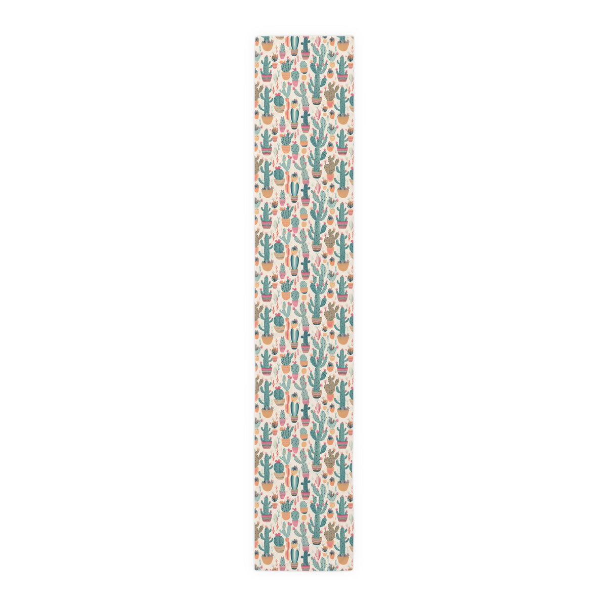 Desert Bloom Boom Table Runner - Bring Desert Charm to Your Table with a Blooming Burst of Joy! Available in 2 sizes.