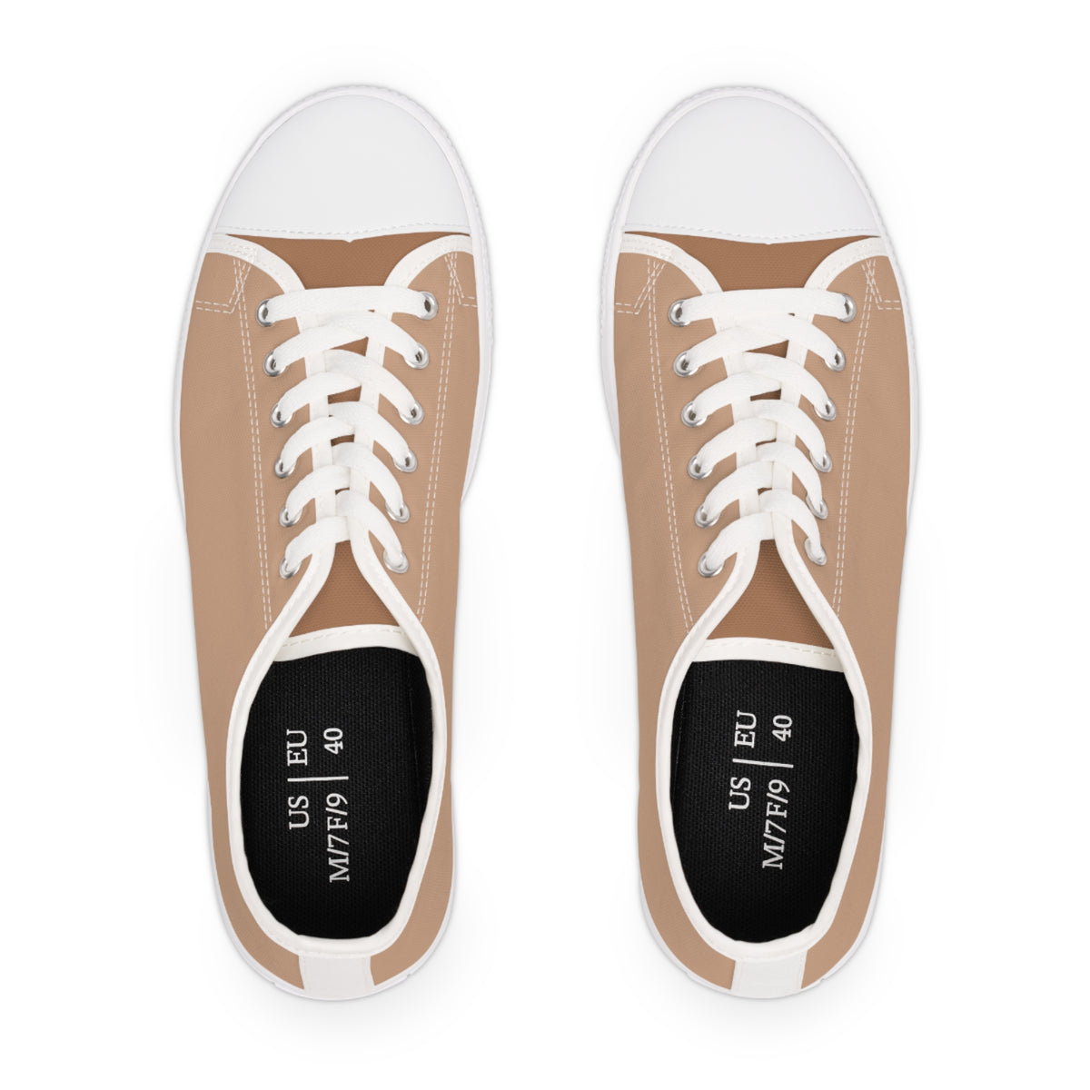 Sand Ladies' Two-Tone Low Top Sneakers - Step Into Sophistication – Where Minimalism Meets Modern Comfort!