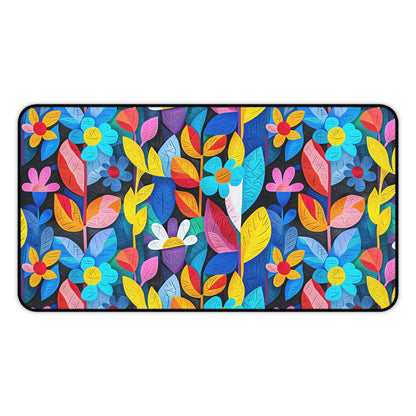 Rhapsody in Bloom Desk Mat (Desk Pad) - Add a Touch of Bloom and Comfort to Your Workspace! Available in 3 sizes.