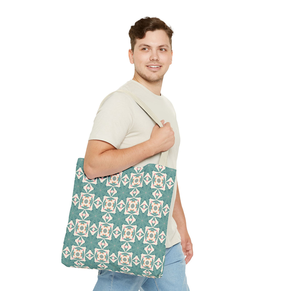 Desert Cactus Star Tote Bag - Carry Southwest Charm Wherever You Go! Available in 3 sizes.