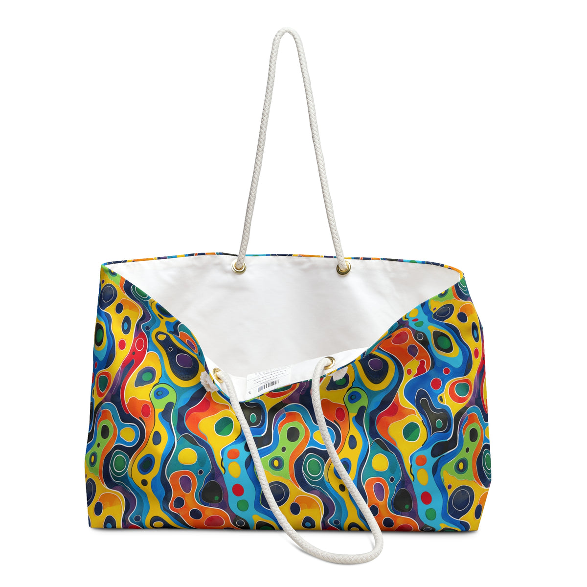 Groovy Splash Weekender Bag - Turn Heads and Brighten Your Journey - Dive into a Groovy Splash of Color!