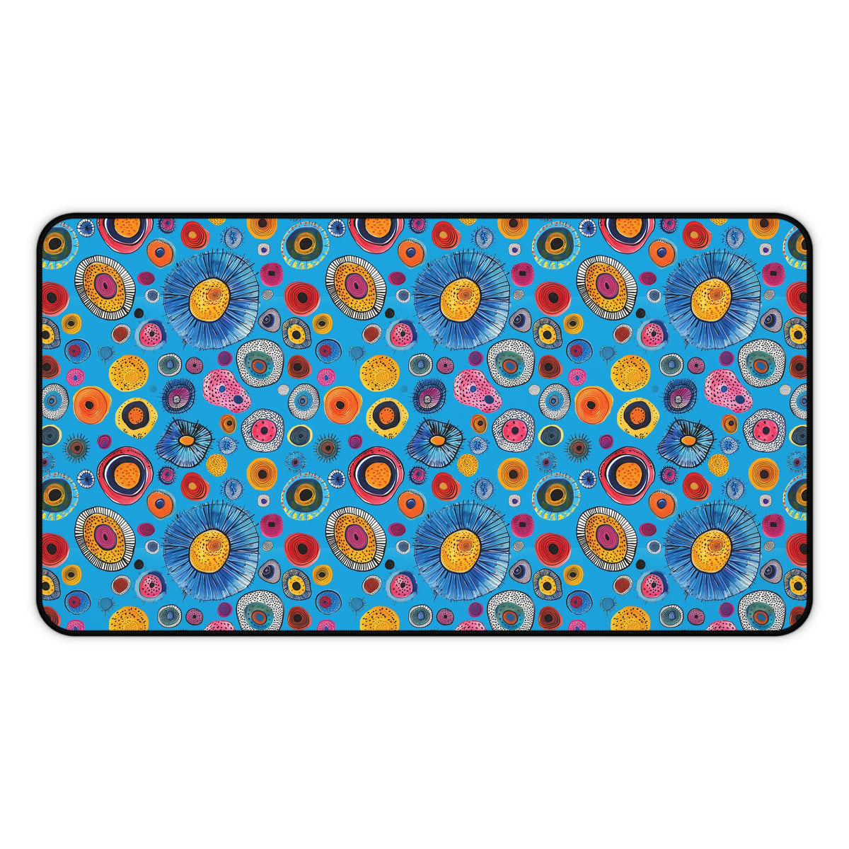 Primordial Sea Life Desk Mat (Desk Pad) - Dive Deep into Creativity! Available in 3 sizes.