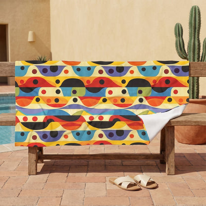 Linear Color Mesa beach towel — additional lifestyle scene