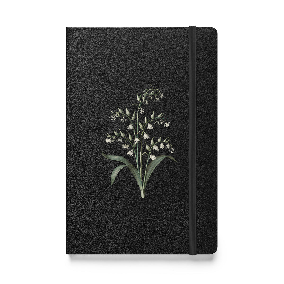 May Birth Month Flower - Lily of the Valley Hardcover Bound Notebook - Let May Flowers, Lily of the Valley, Inspire You! Available in 4 colors.