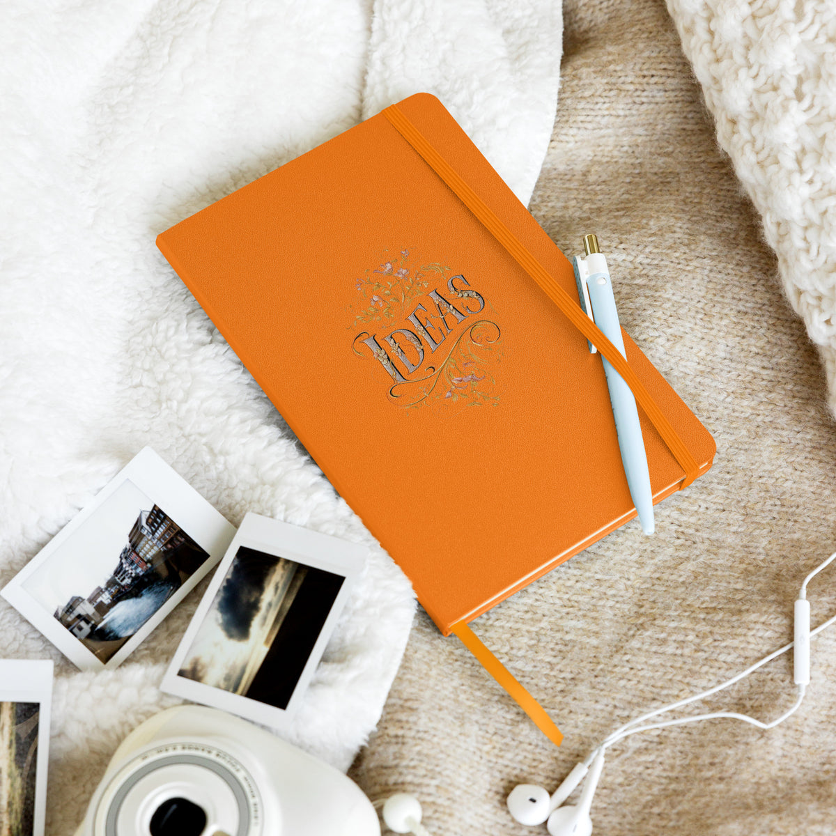 Nostalgic Ideas Hardcover Bound Notebook - Available in 7 colors.