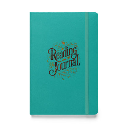 Nostalgic Reading Journal Hardcover Bound Notebook - Available in 4 colors.