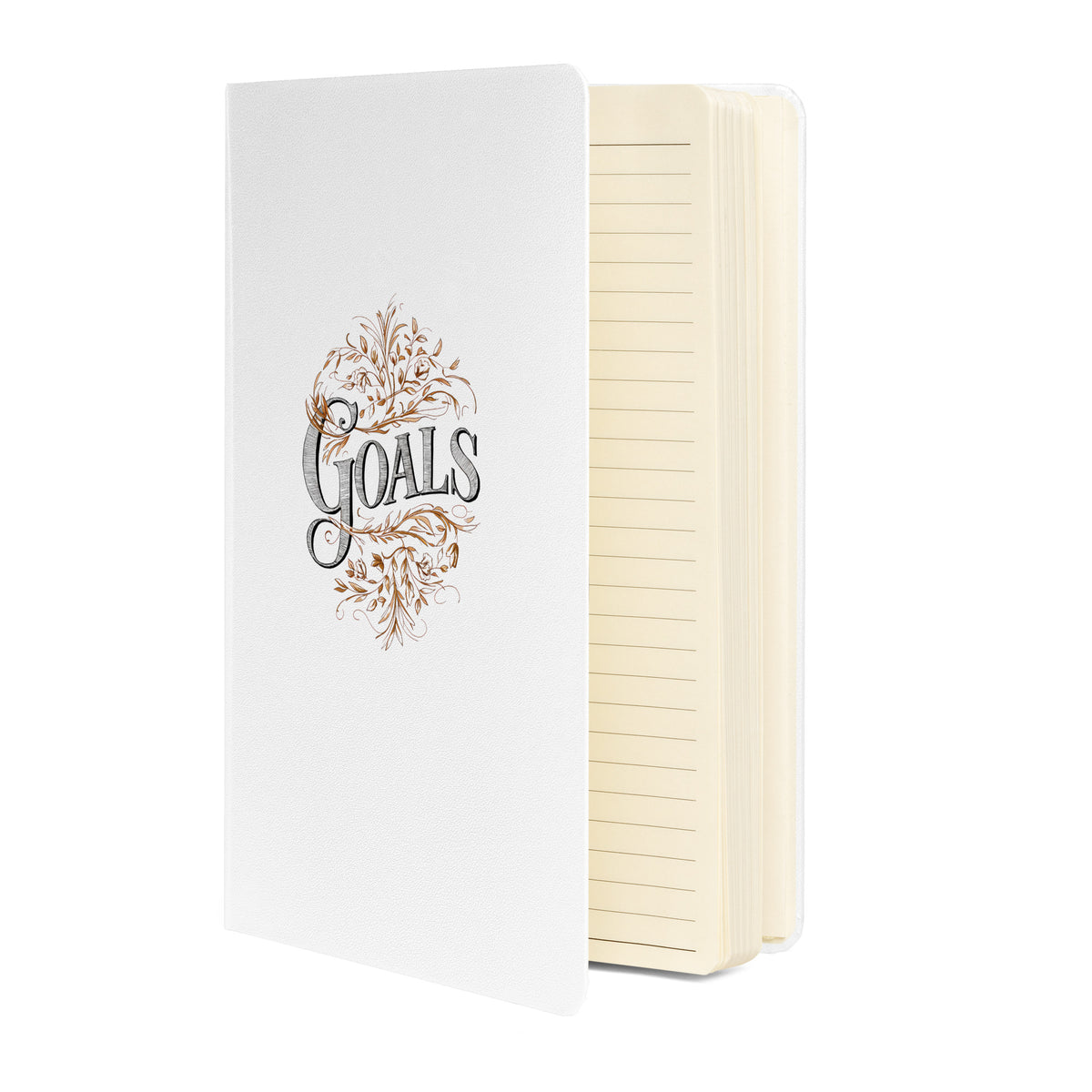 Nostalgic Goals Hardcover Bound Notebook - Available in 2 colors.