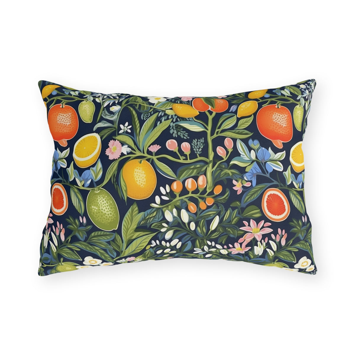 Magical Fruitiness outdoor lumbar pillow product view
