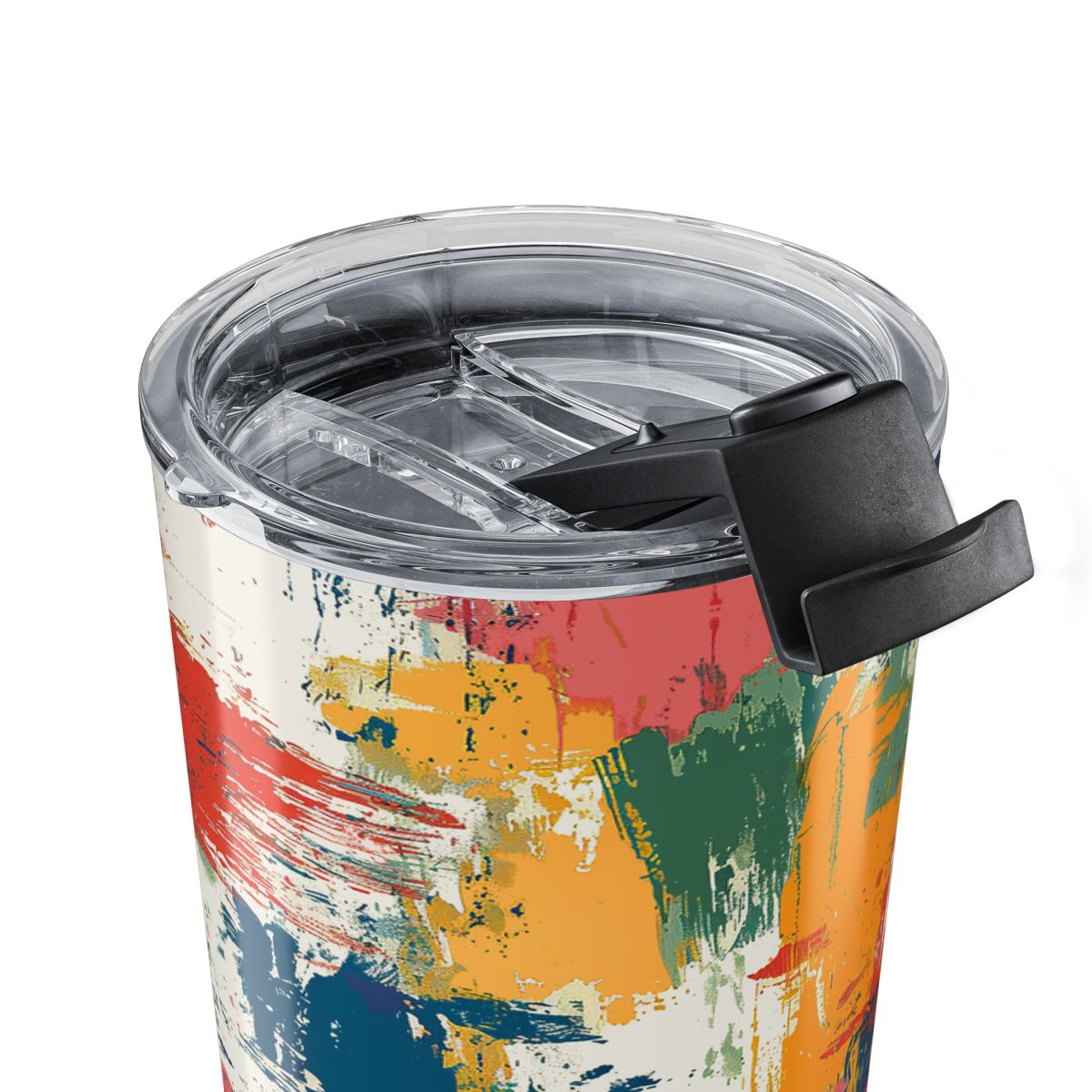 Paint Splash Palette Insulated Tumbler - 20 oz. Stainless Steel, Glossy Finish